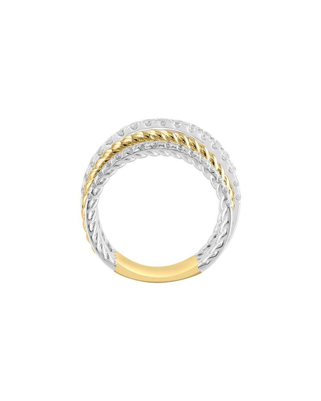 Effy Fine Jewelry White 14K 1.50 Ct. Tw. Lab-Grown Diamond Ring