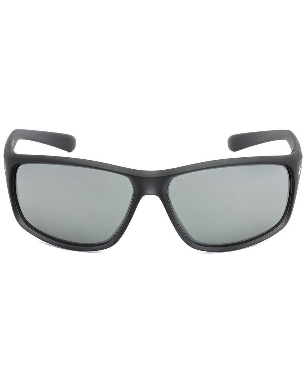 Nike Adrenaline Ev1134 64mm Sunglasses in Gray | Lyst