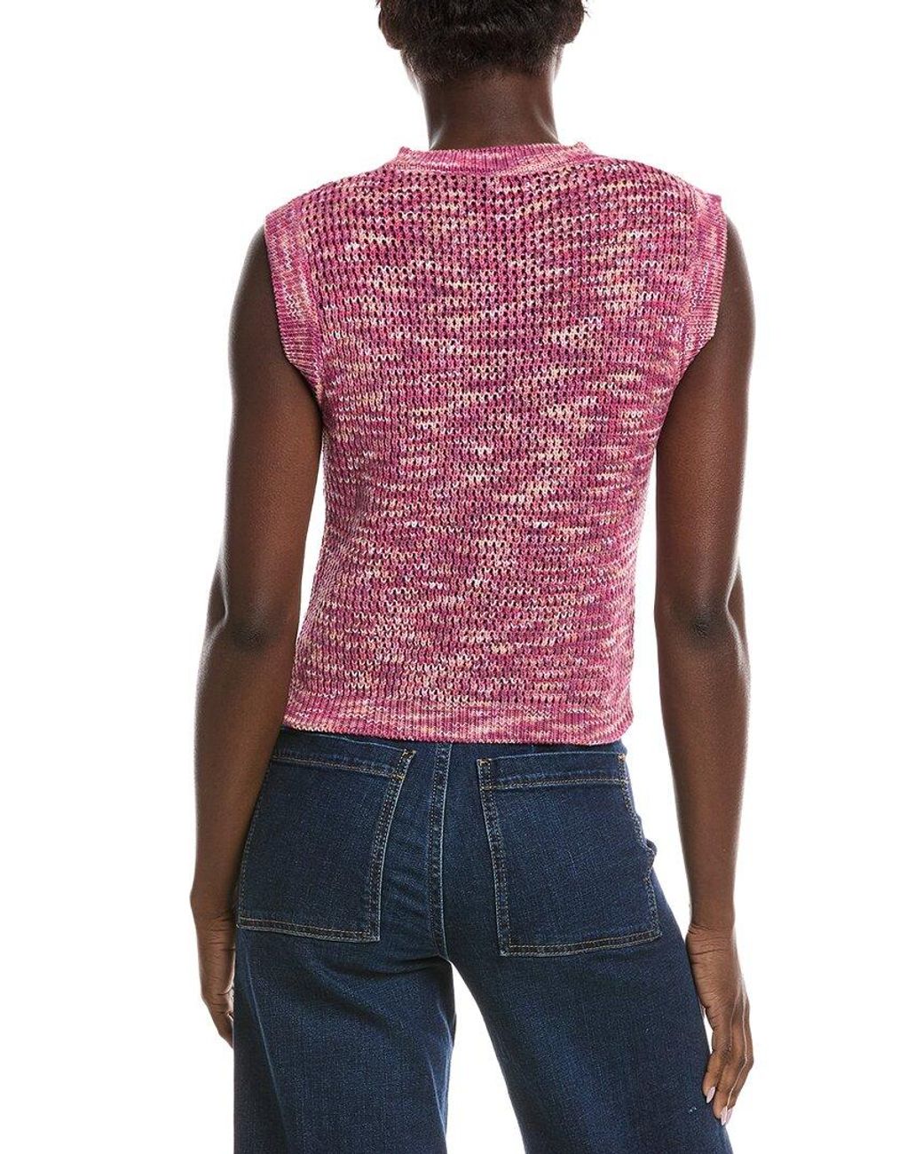 Missoni Red Sweater Vest