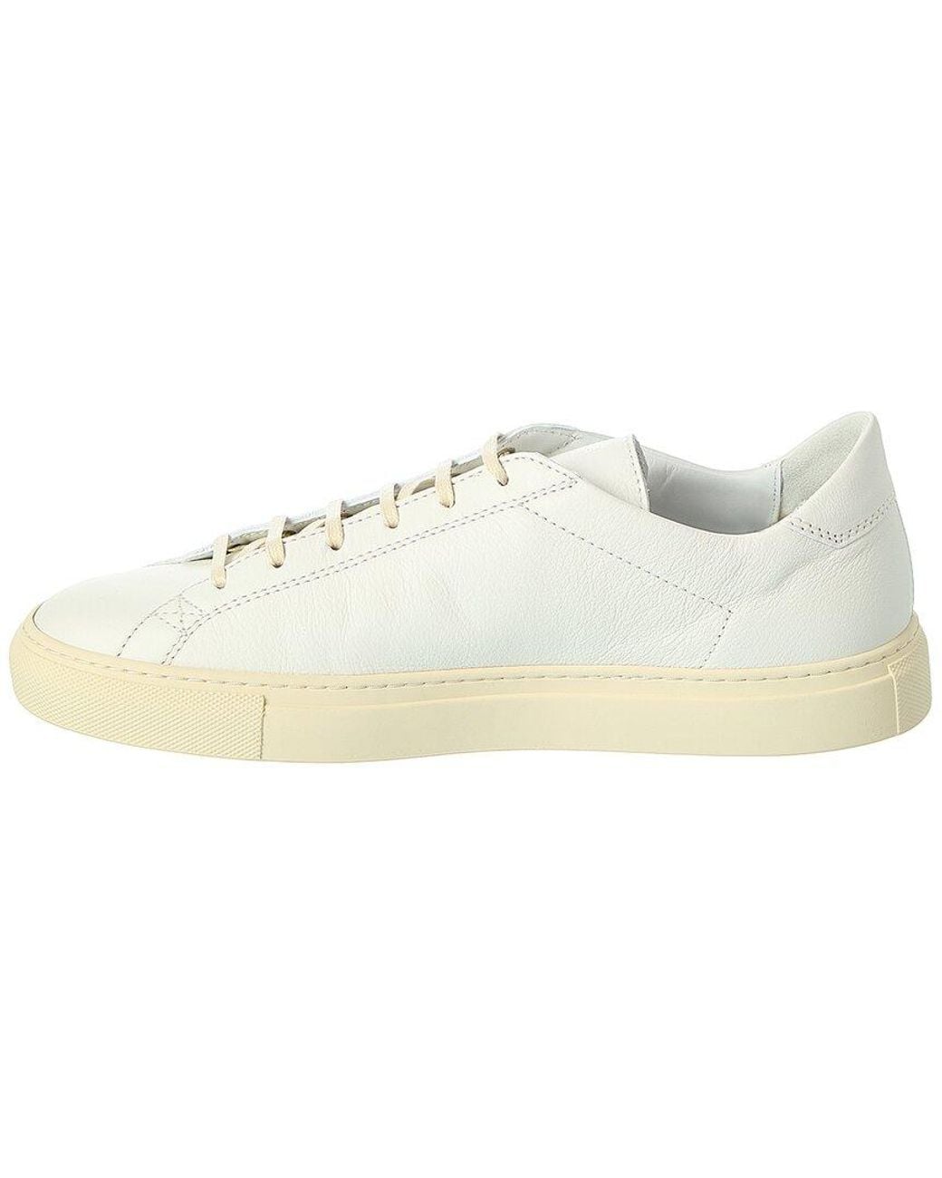 Todd Snyder White Racquet Sr Leather Sneaker for men