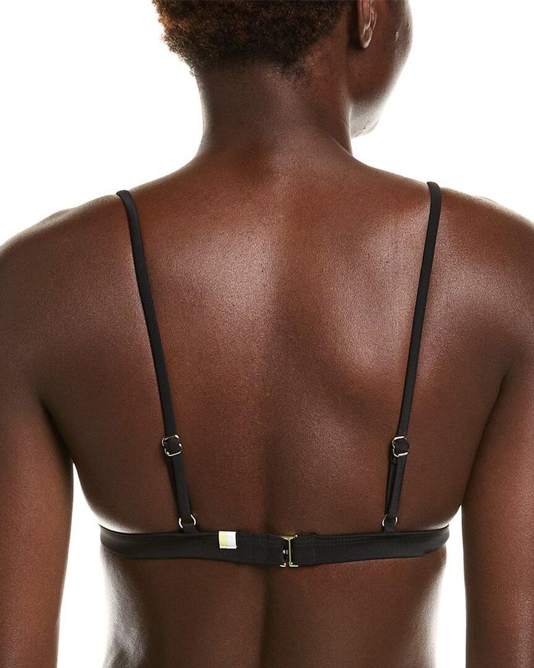 summersalt Brown The Triangle Bikini Top