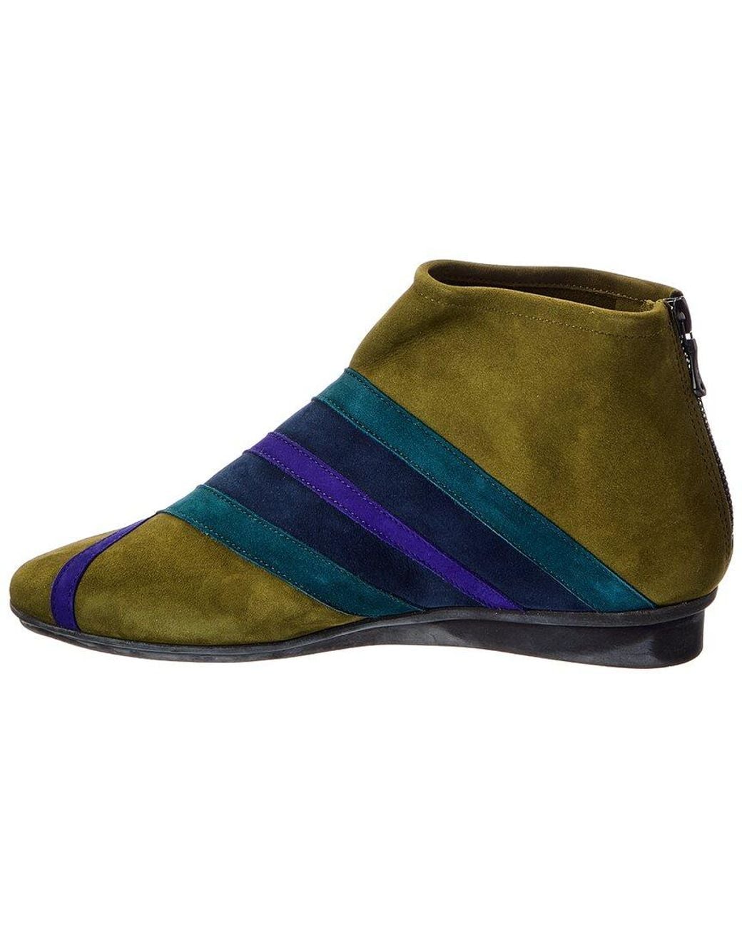 Arche Blue Nistri Leather Bootie