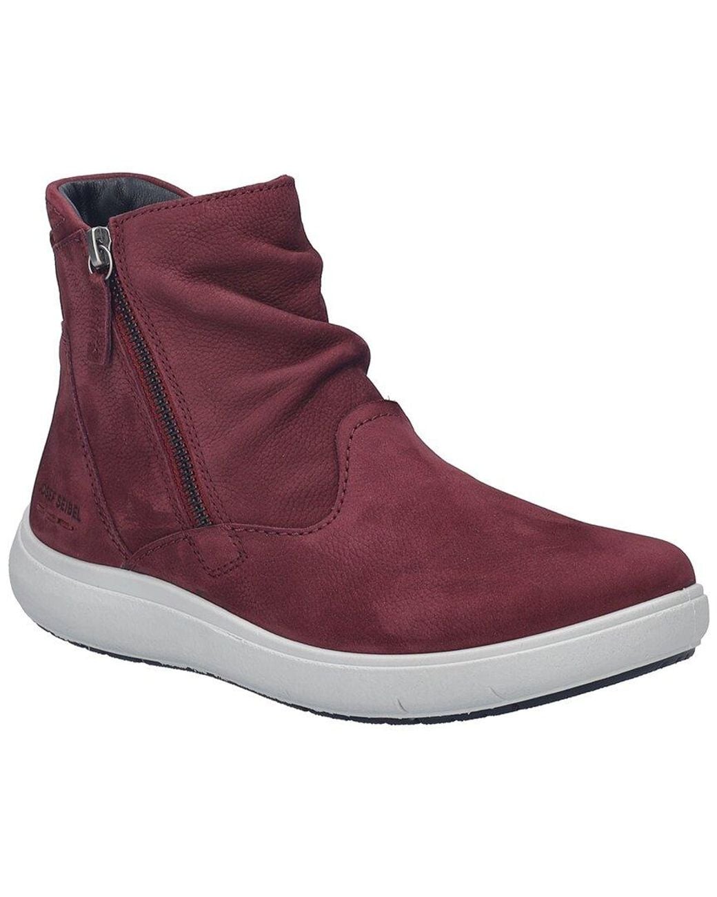 Josef Seibel Purple Megan 12 Leather Boot