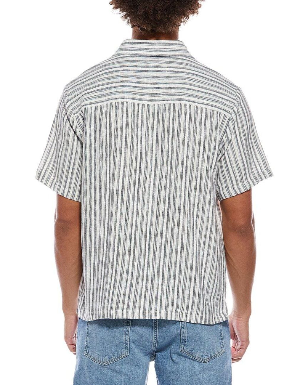 Sovereign Code Gray Stripe Shirt for men