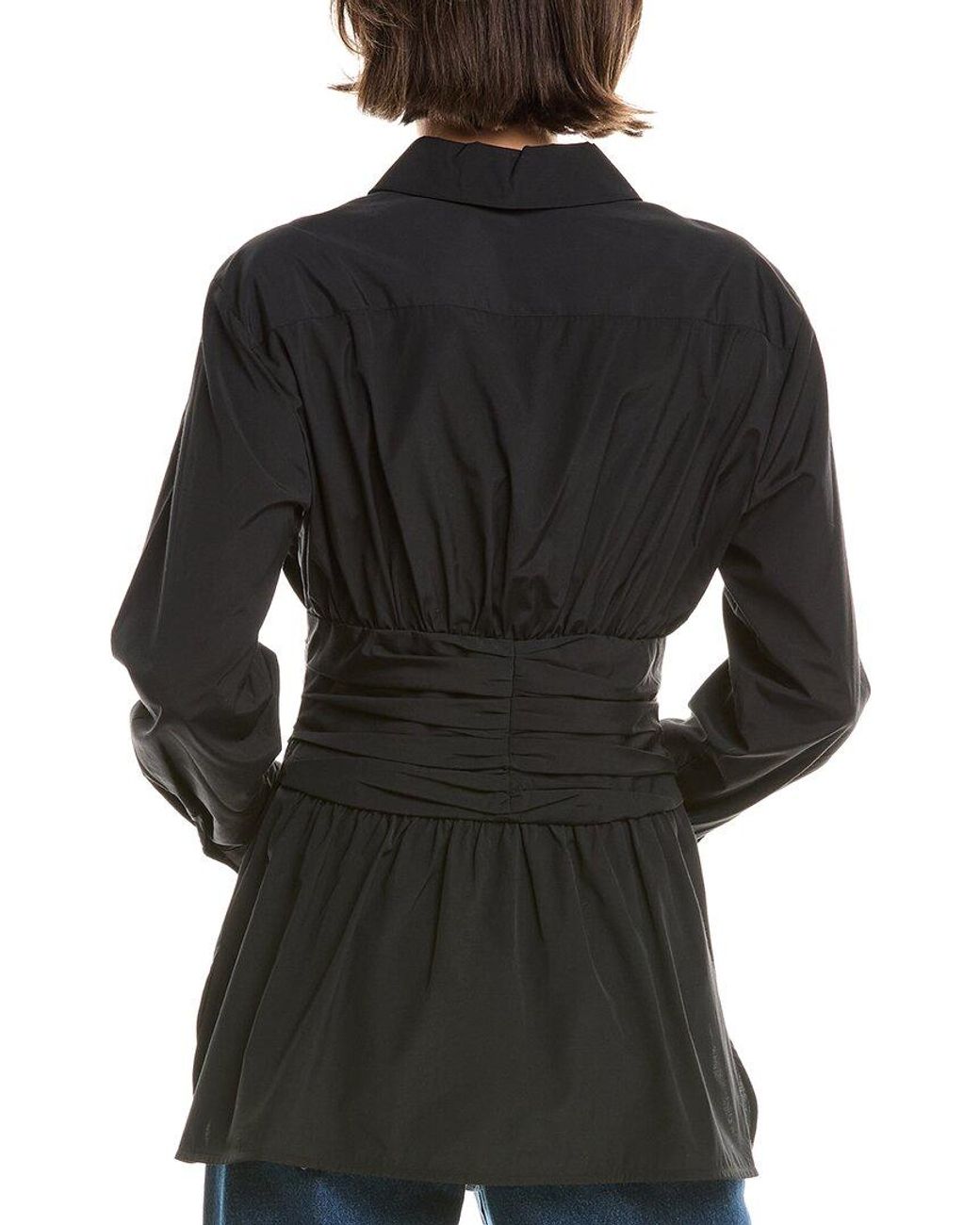Rebecca Taylor Black Button Shirt