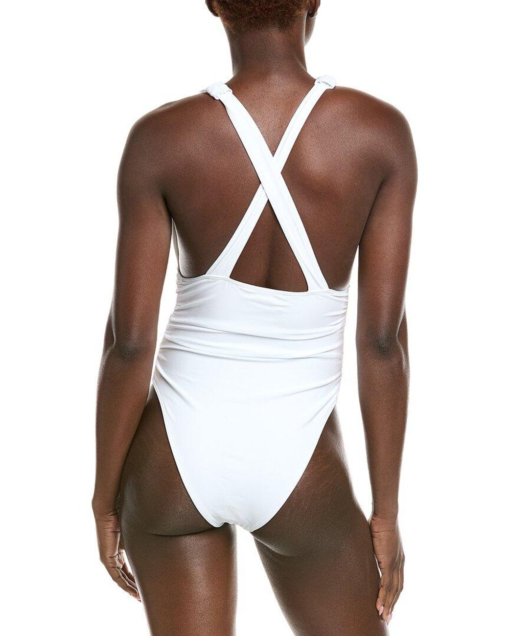 Ramy Brook White Haley One-Piece