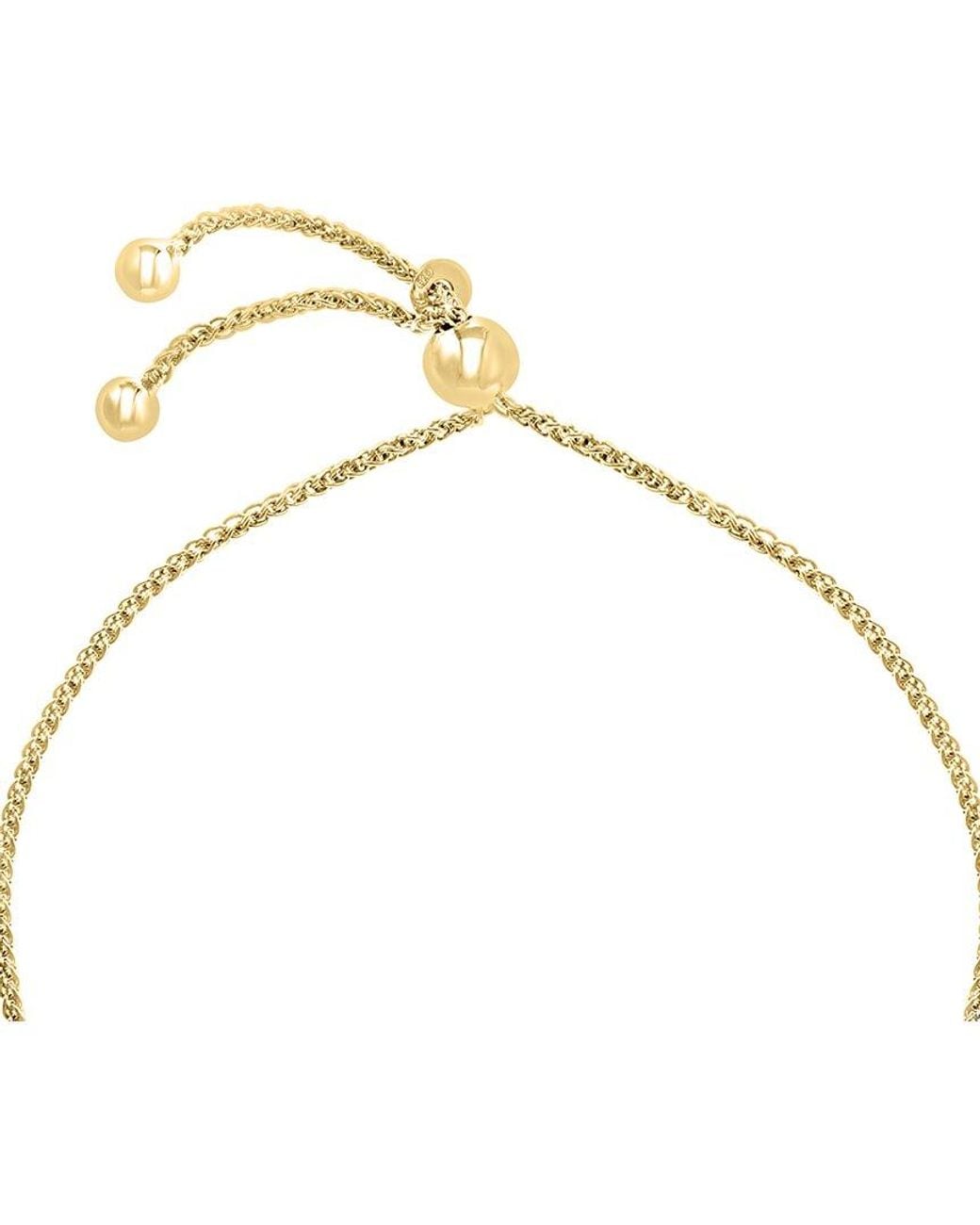 Effy Fine Jewelry Metallic 0.09 Ct. Tw. Diamond Bracelet