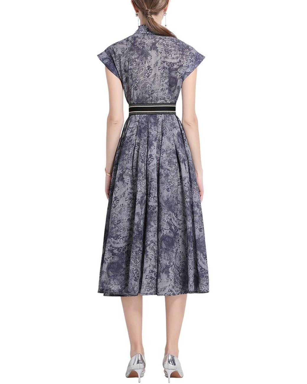 Kaimilan Blue Midi Dress