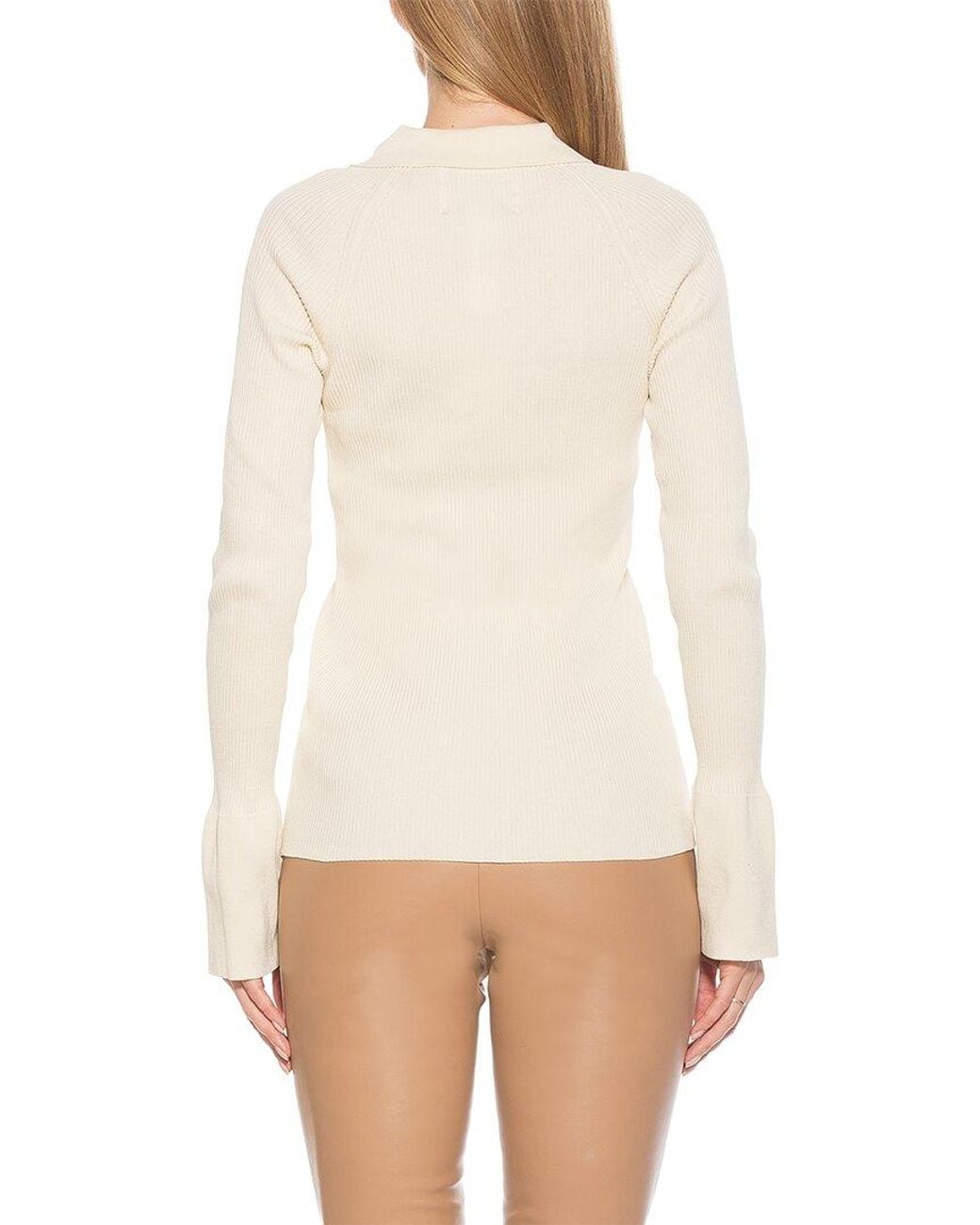 Alexia Admor White Beatrice Cardigan