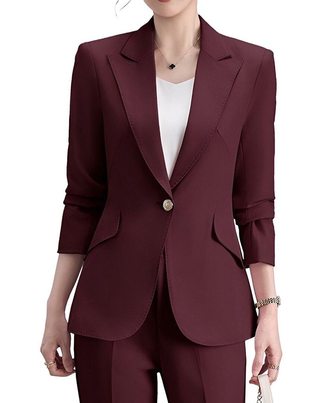 Adelin May Purple Jacket