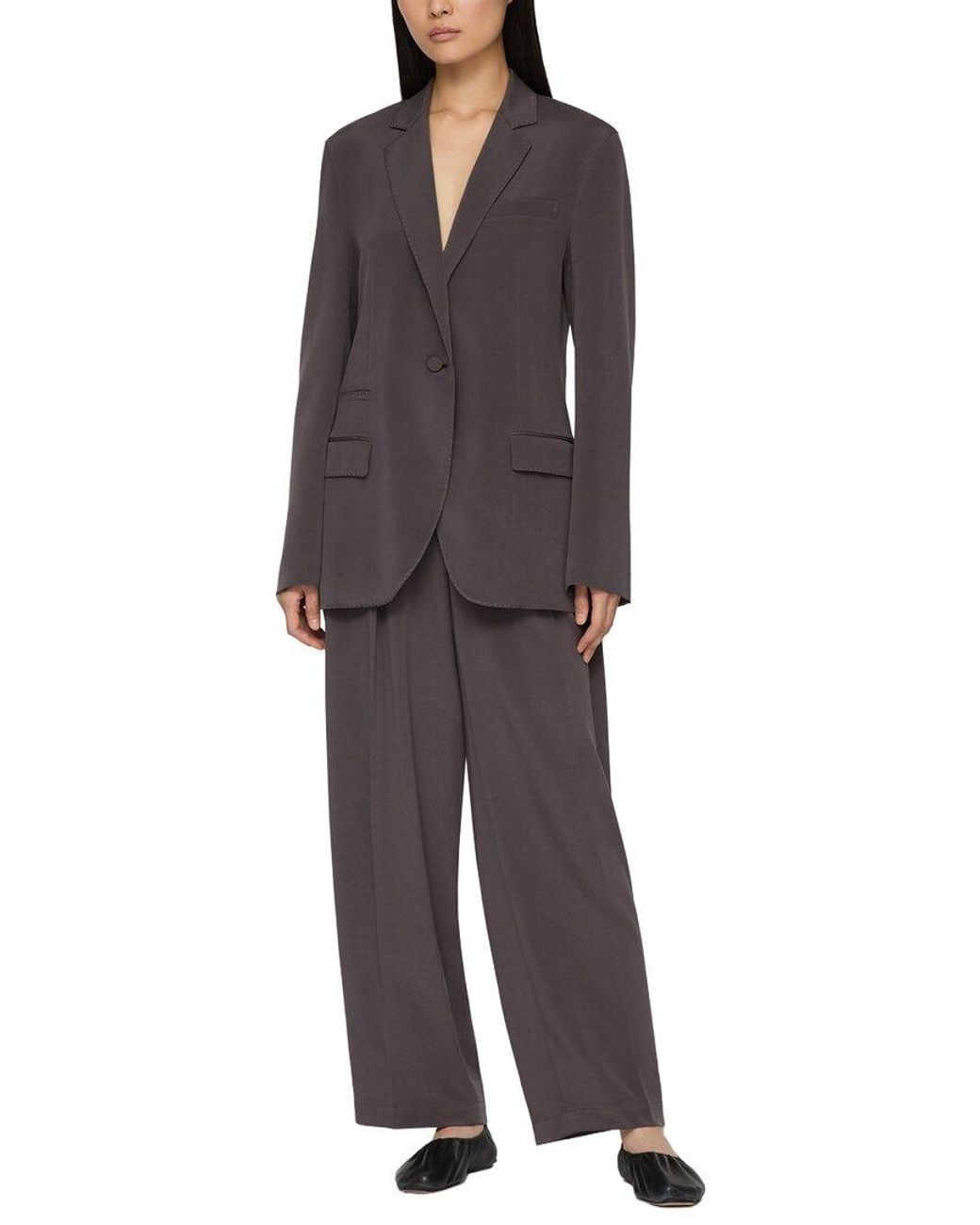 Lafayette 148 New York Gray Neapolitan Jacket