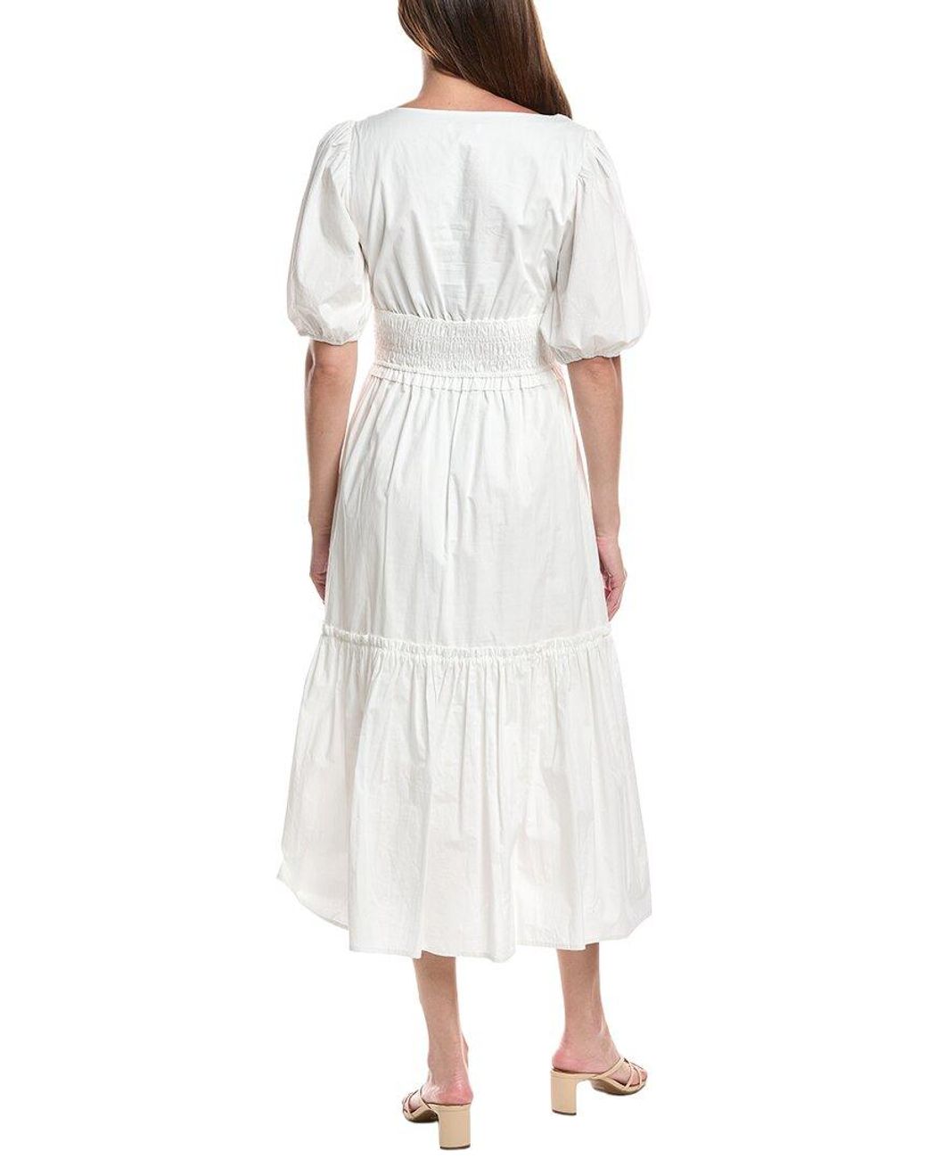 LAYERED WITH LOVE White Maxi Dress