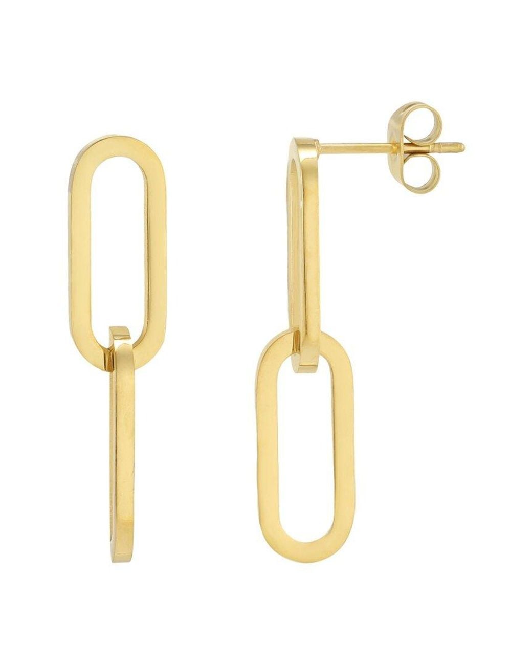 Adornia Metallic 18K Plated Stainless Steel Earrings