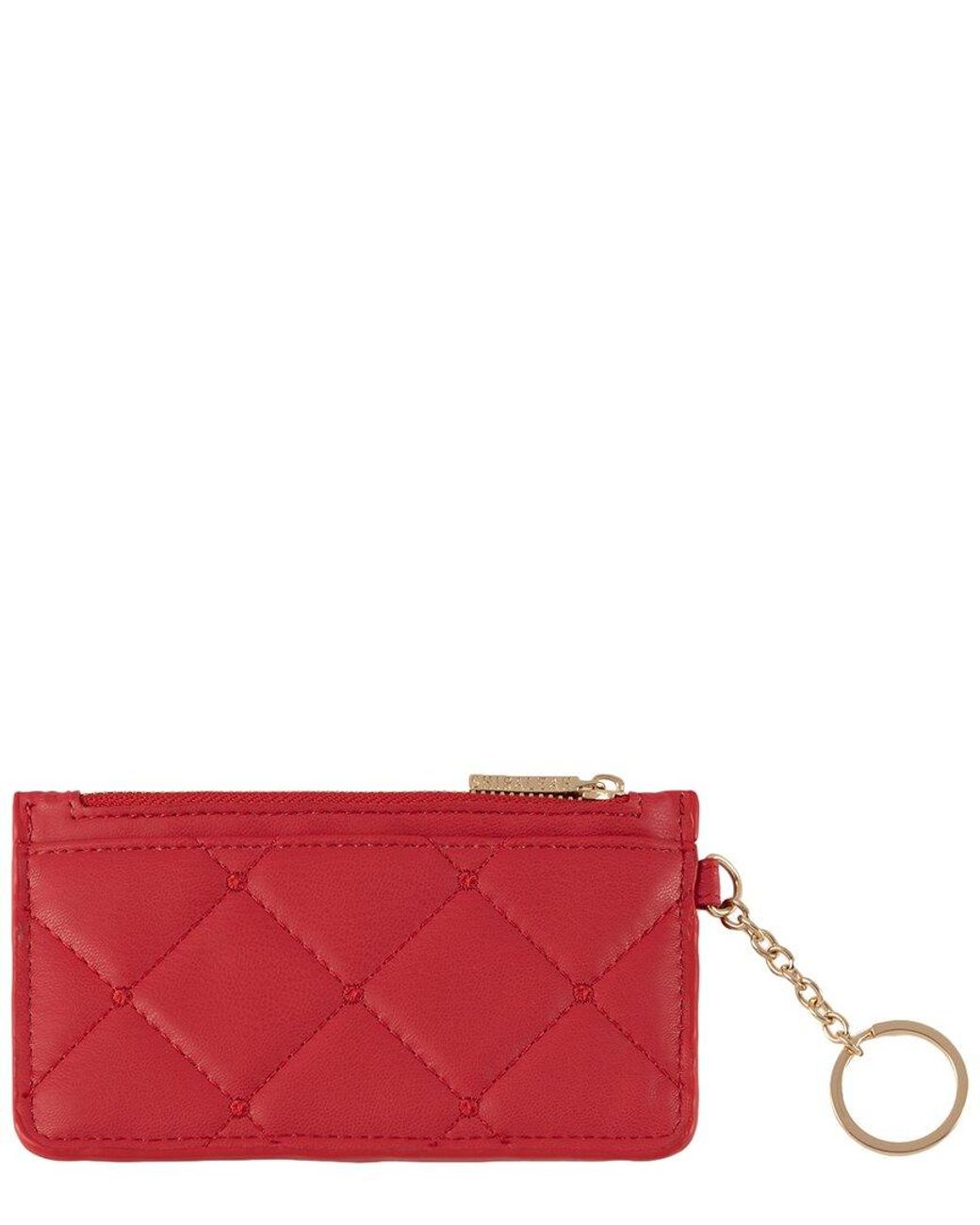 Shiraleah Red Mademoiselle Card Case