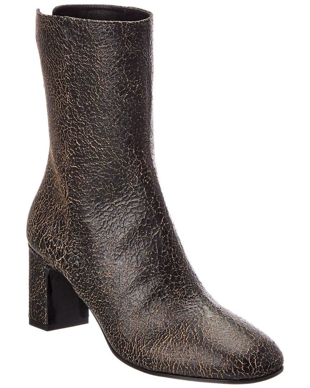 Jimmy Choo Brown Daze Ab 65 Leather Bootie