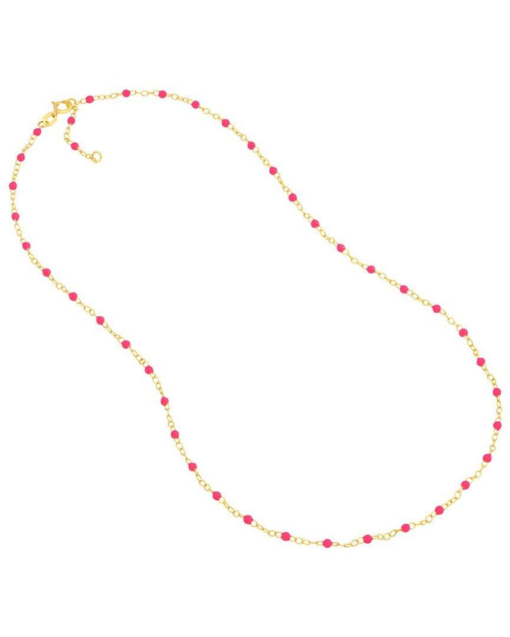 HAWLEY ST Natural 14K Piatto Necklace