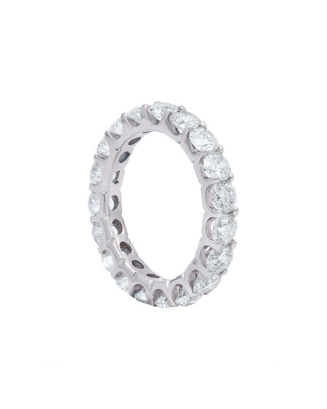 Diana M White Fine Jewelry 18K 3.00 Ct. Tw. Diamond Eternity Ring