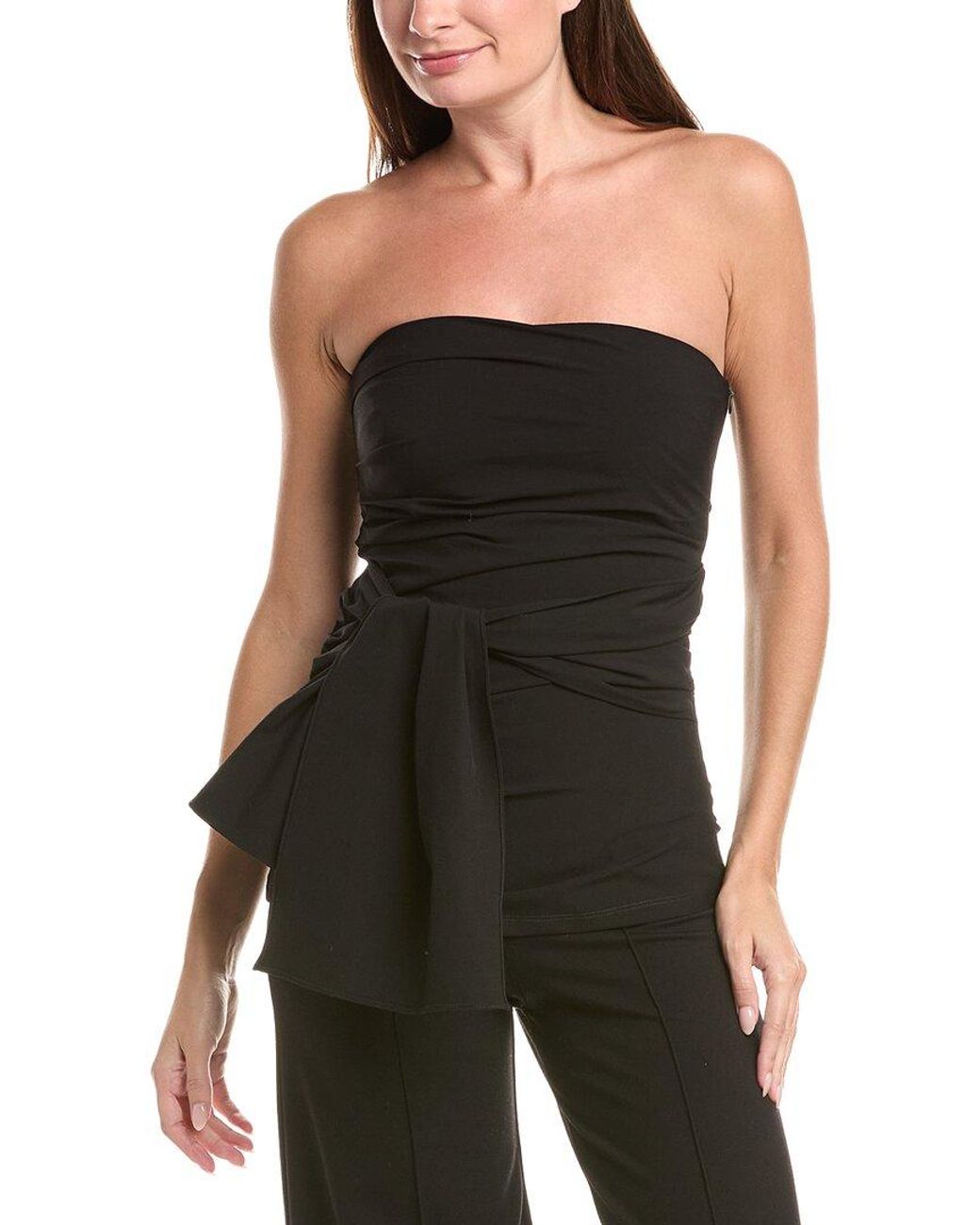 Proenza Schouler Black Lena Top