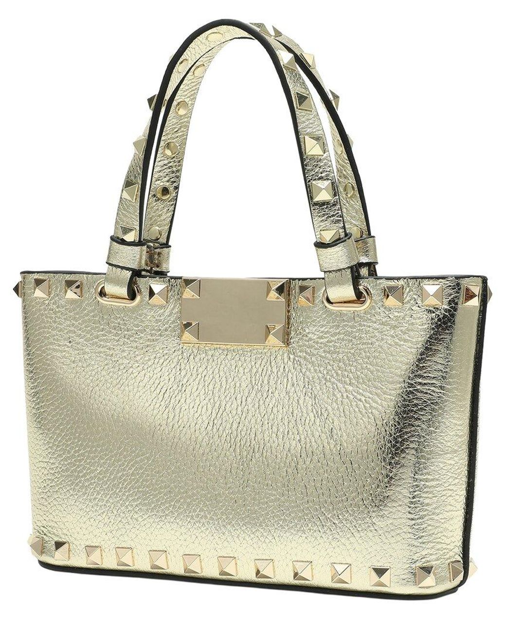 Tiffany & Fred Paris Metallic Studded Leather Crossbody