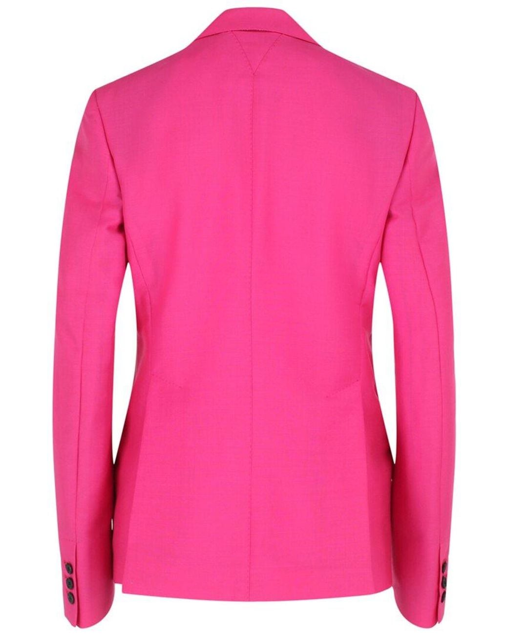 Versace Pink Mohair Blend Blazer