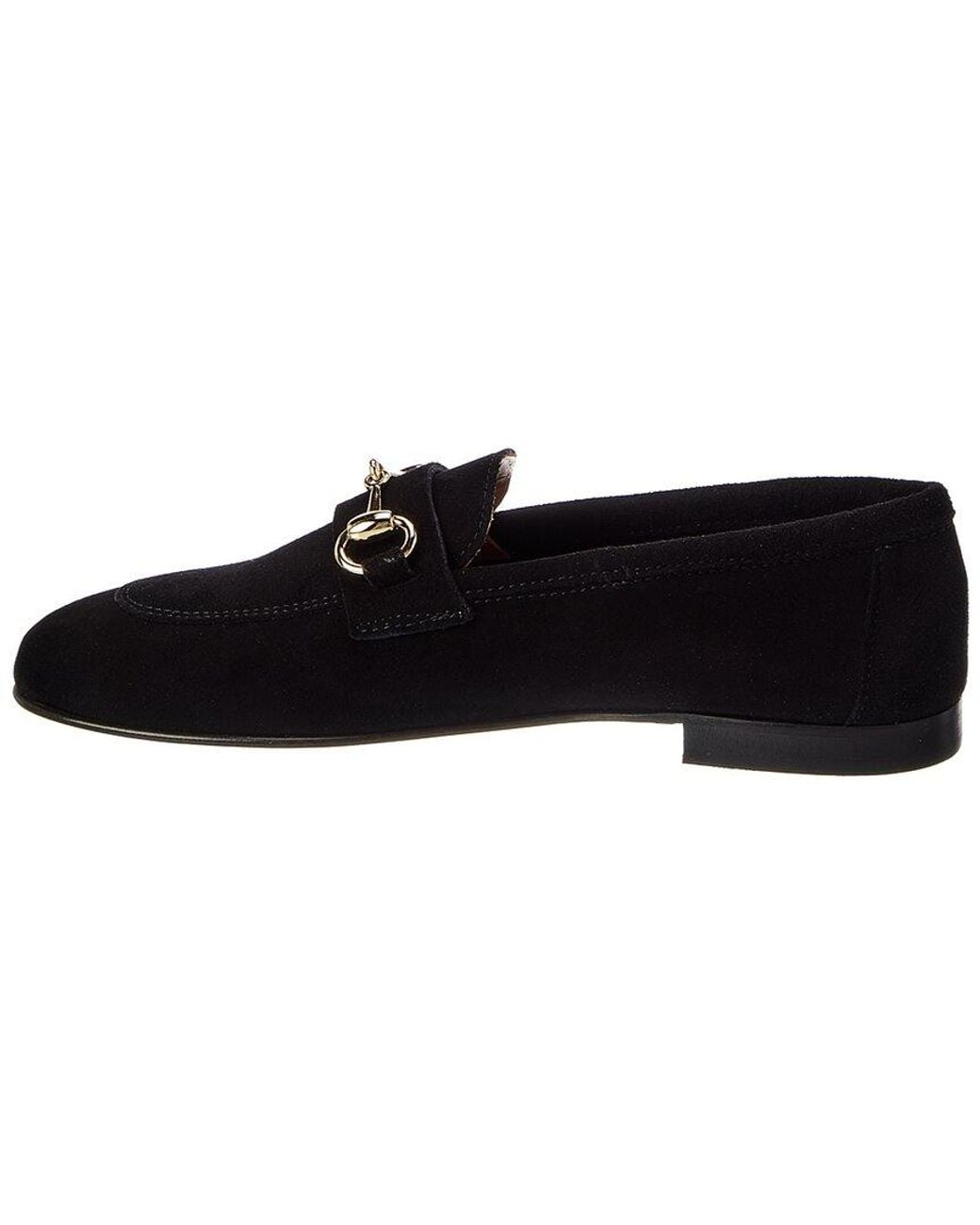 M by Bruno Magli Black Cassie Suede Loafer