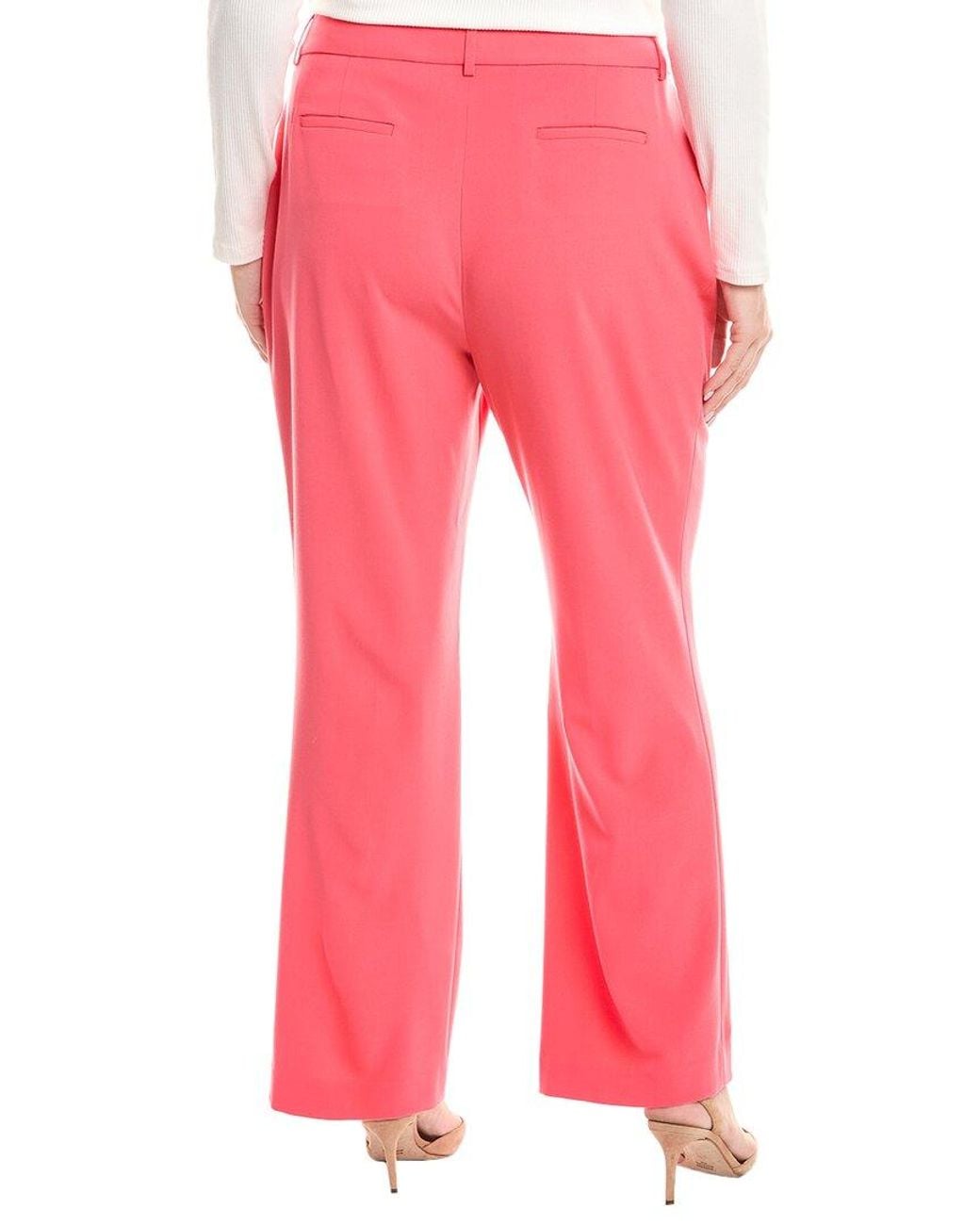Tahari Pink Plus Pant