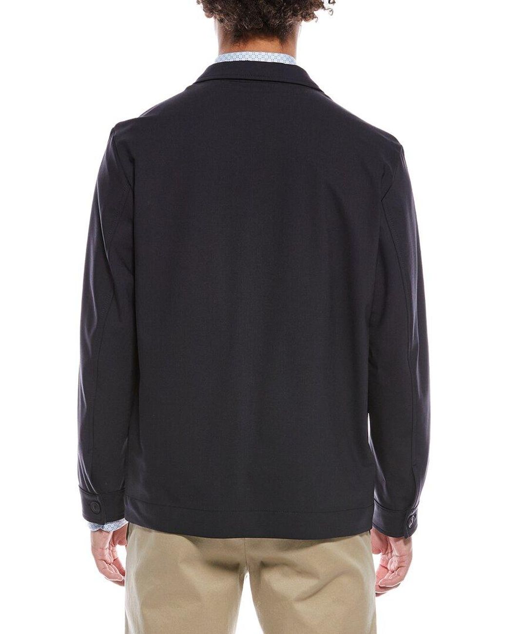 Boss Blue Carper Wool-Blend Jacket for men