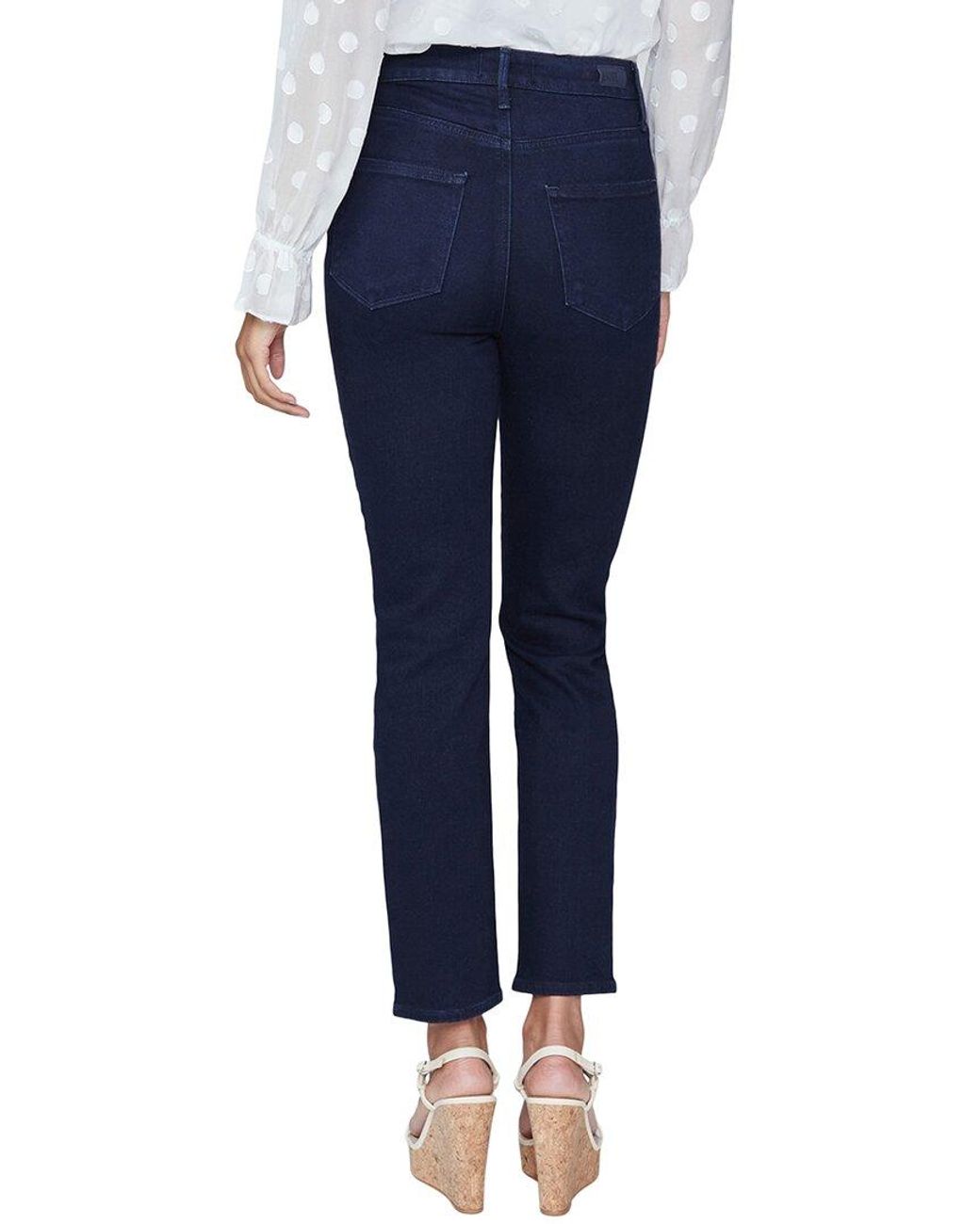 PAIGE Cindy Blue Moon Ultra High-rise Straight Leg Jean