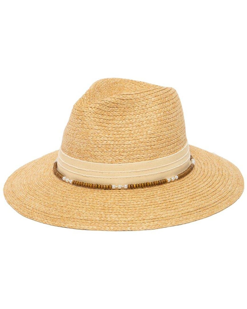 San Diego Hat Natural Coco Fedora