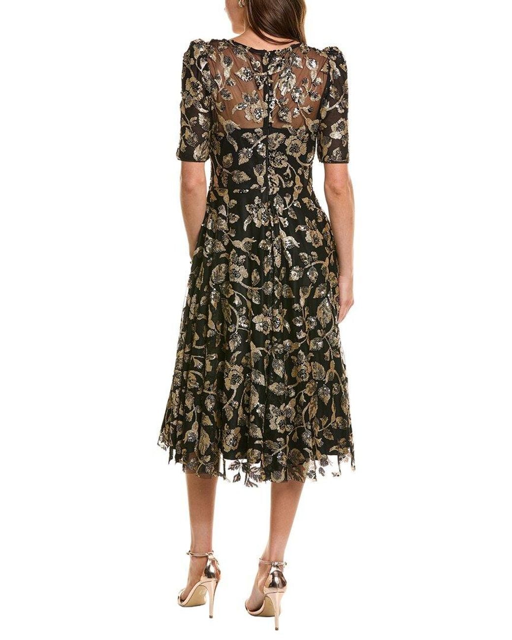 Eliza J Green Midi Dress