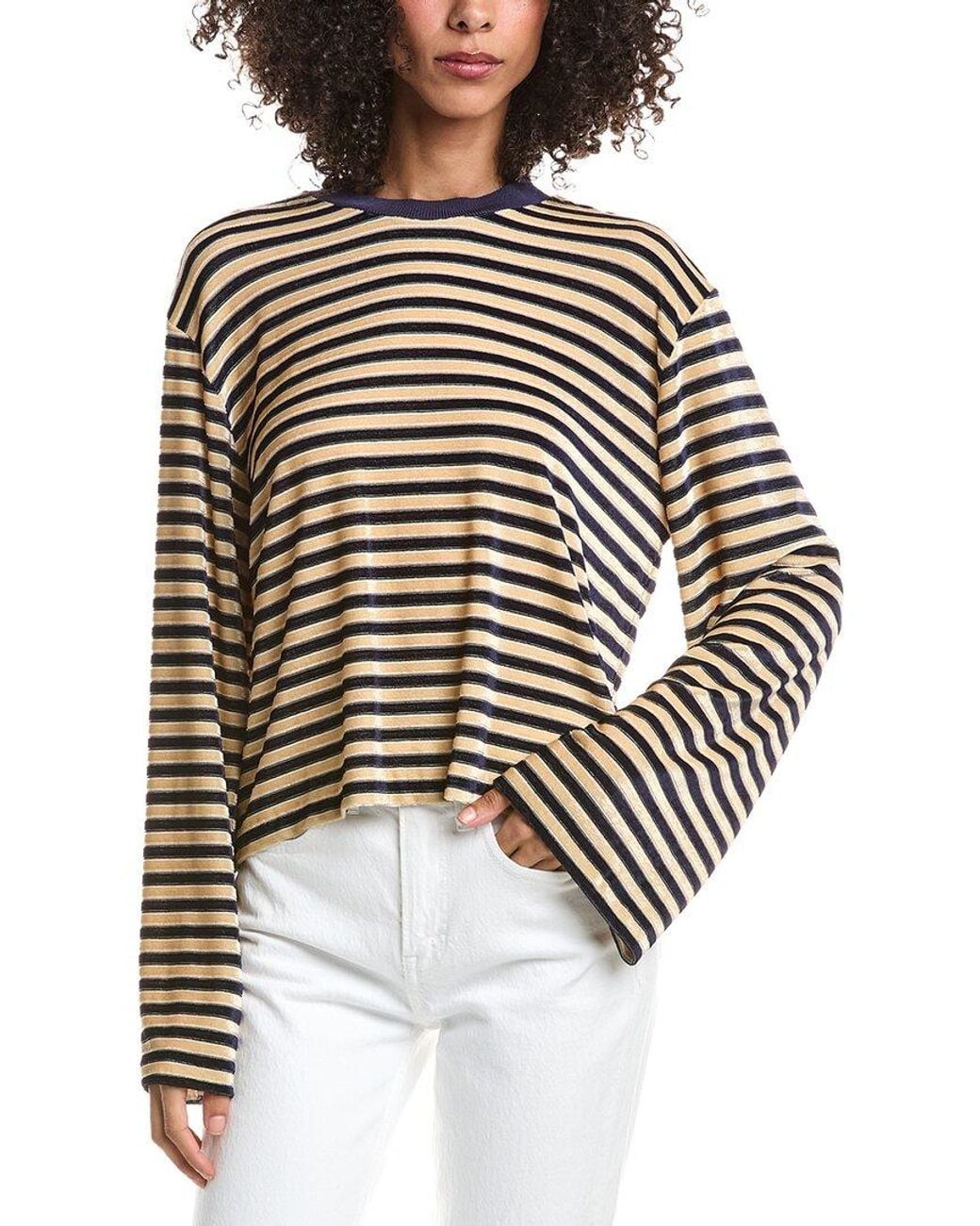 Forte_forte Gray Textured T-Shirt