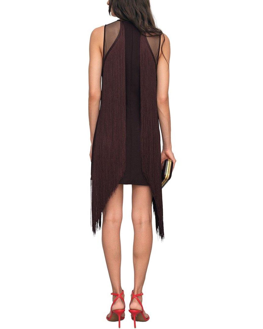 Reiss Red Farrow Dress