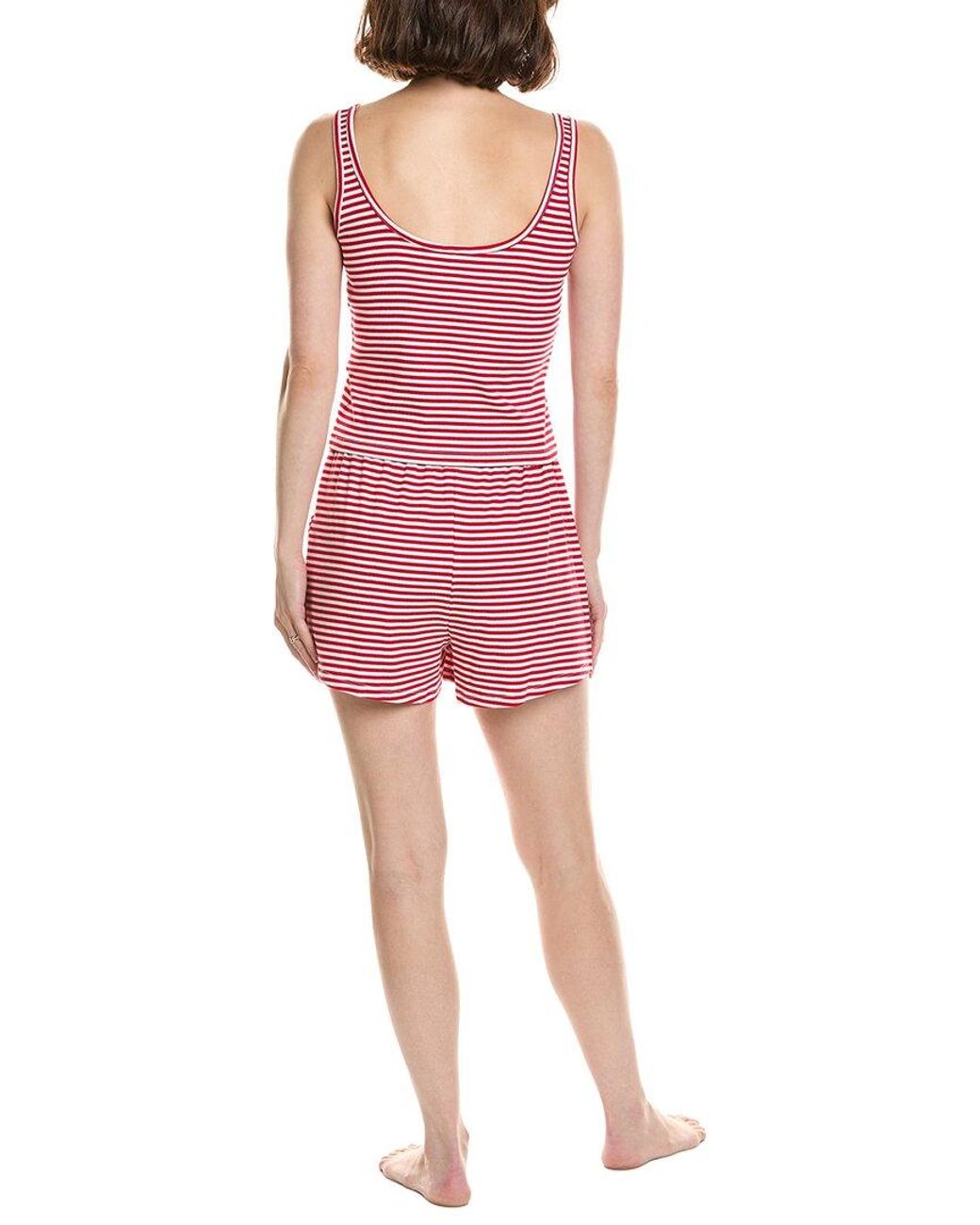 Splendid Pink 2Pc Tank & Boxer Set