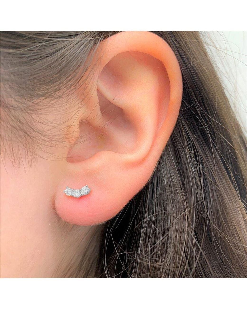 Sabrina Designs Metallic 14K 0.30 Ct. Tw. Diamond Studs