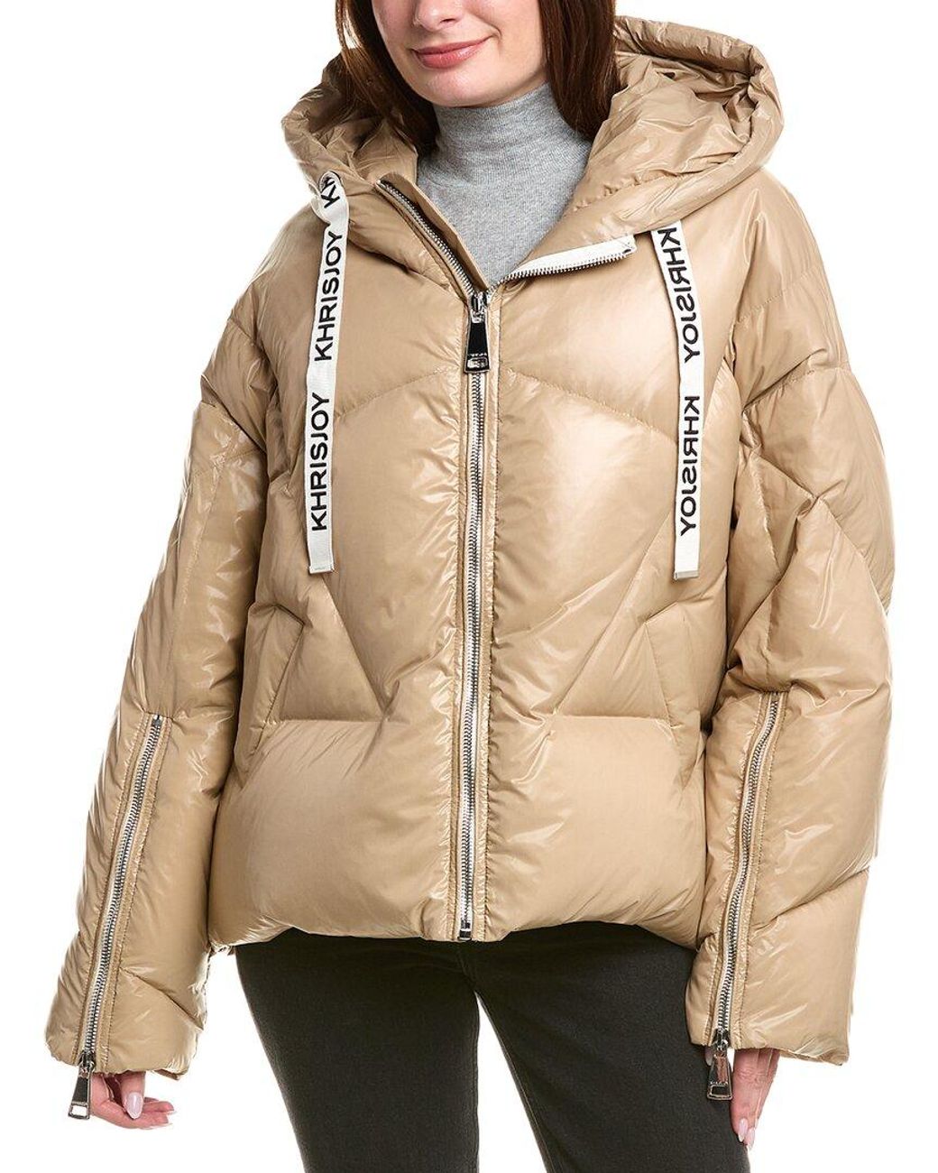Khrisjoy Natural Khris Shiny Down Jacket