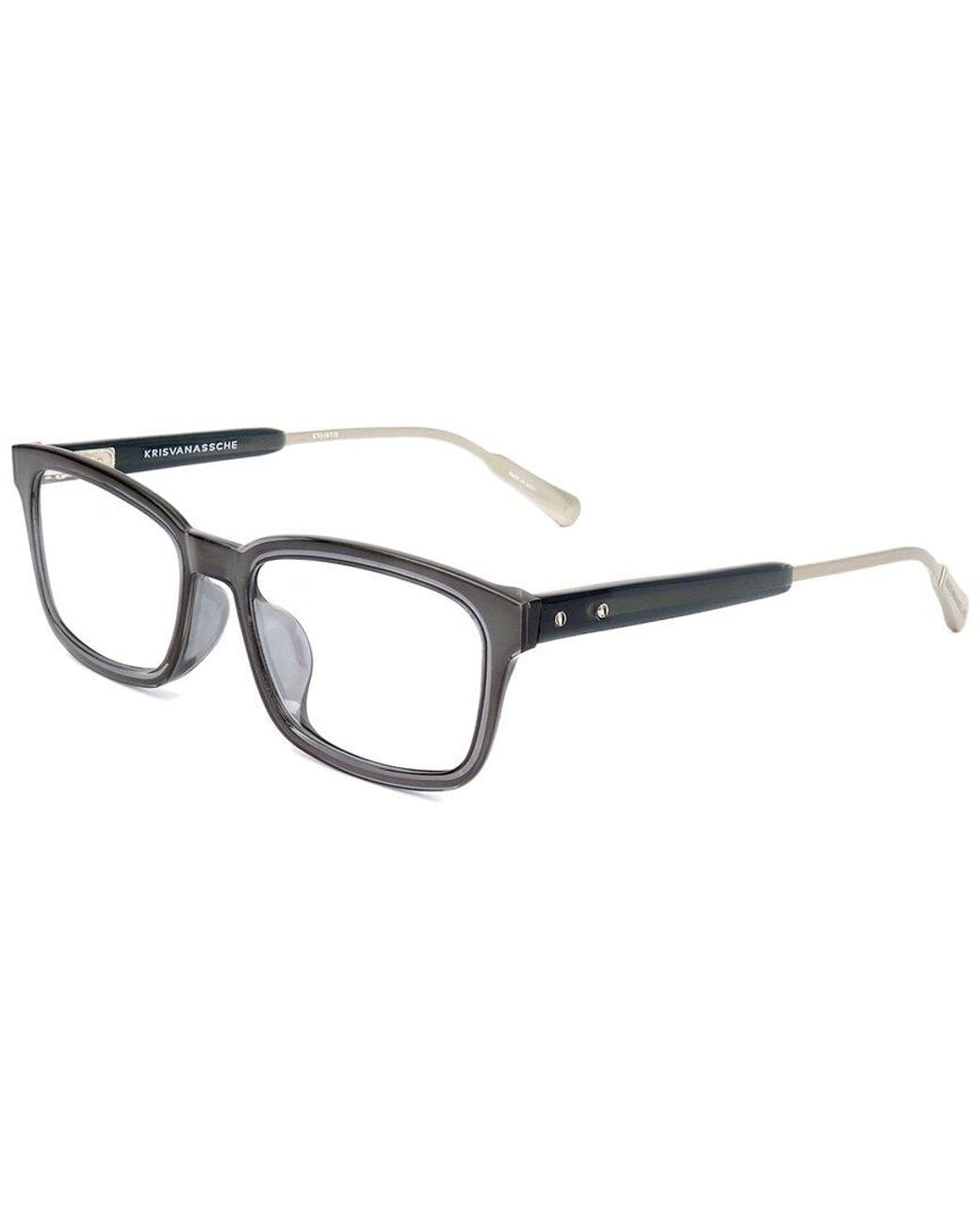 Linda Farrow White Kris Van Assche By Linda Farrow Kva67 53Mm Optical Frames