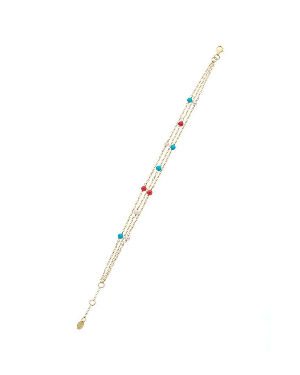 Argento Vivo Metallic Vermeil Multi-strand Bracelet