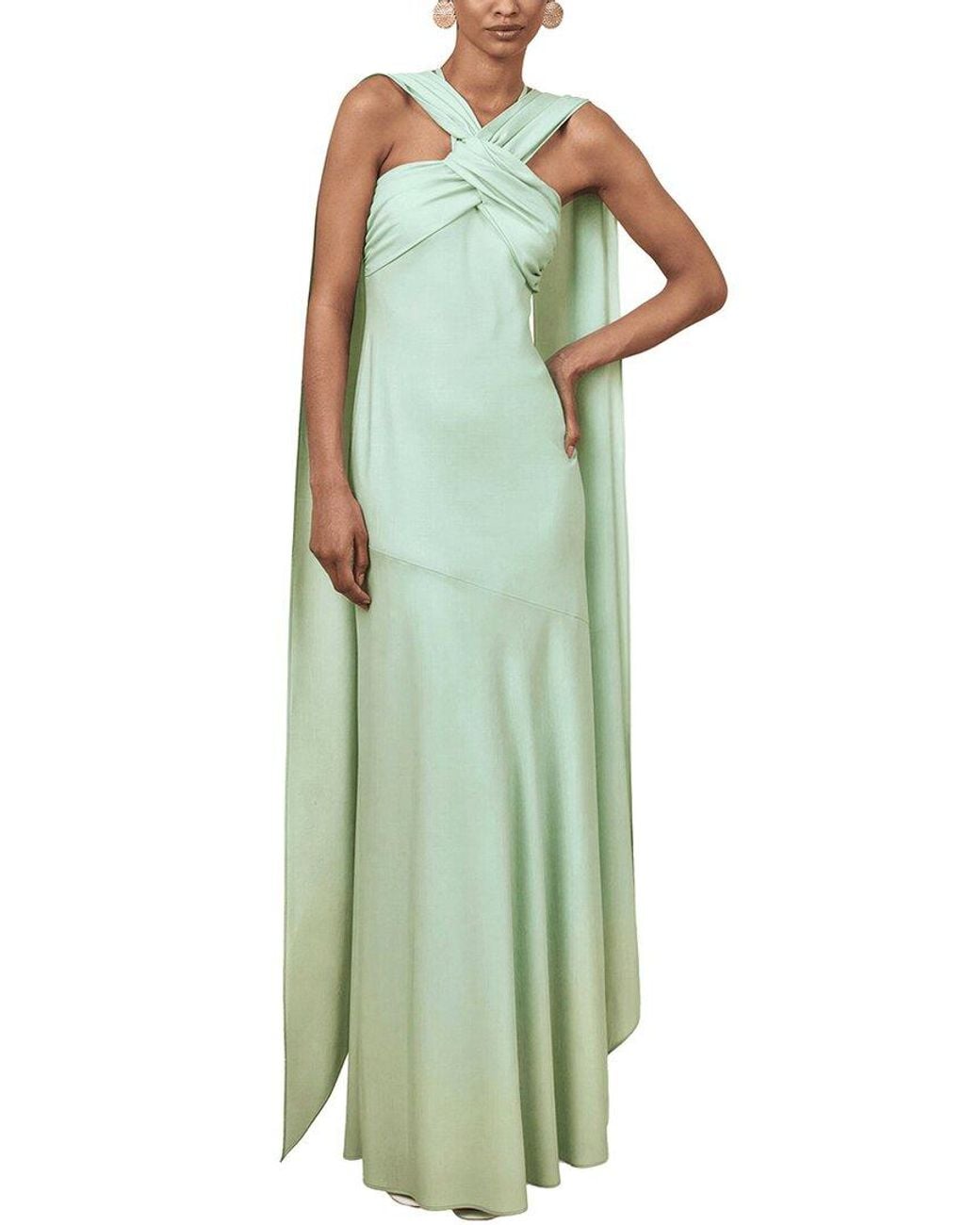 Dilireba Green Maxi Dress