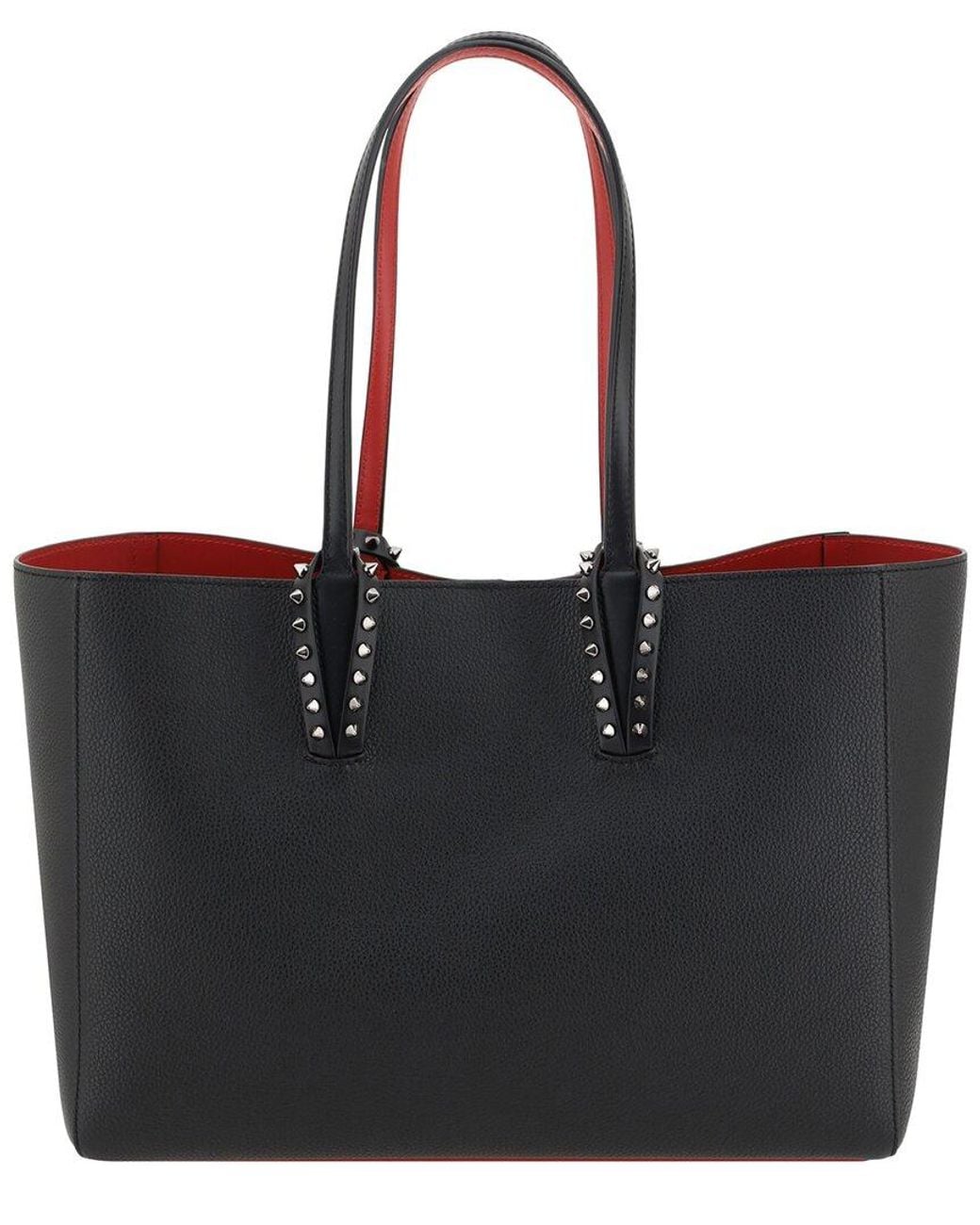 Christian Louboutin Black Cabata Small Leather Tote