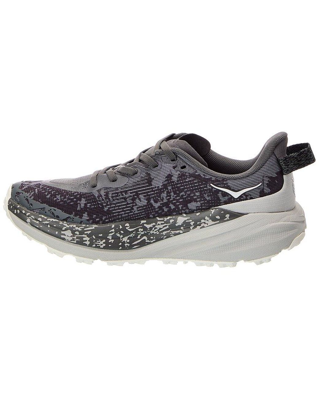 Hoka One One Gray Speedgoat 6 Sneaker