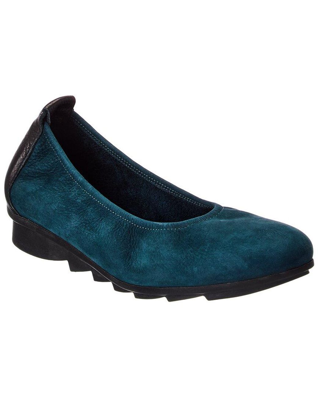 Arche Blue Bibara Leather Flat