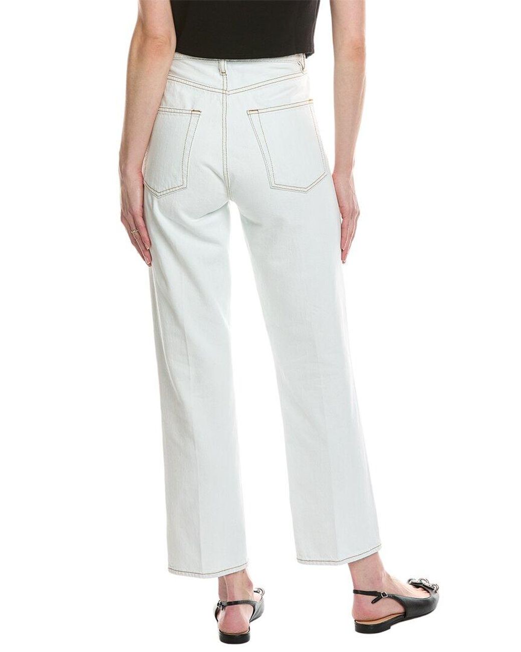 FRAME Blue Frame The Vertical Trinity Crop Jean