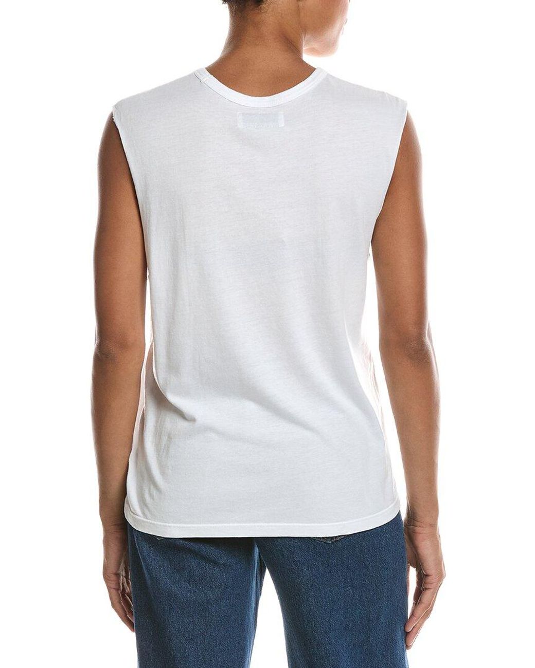 Officine Generale White Tank T-Shirt