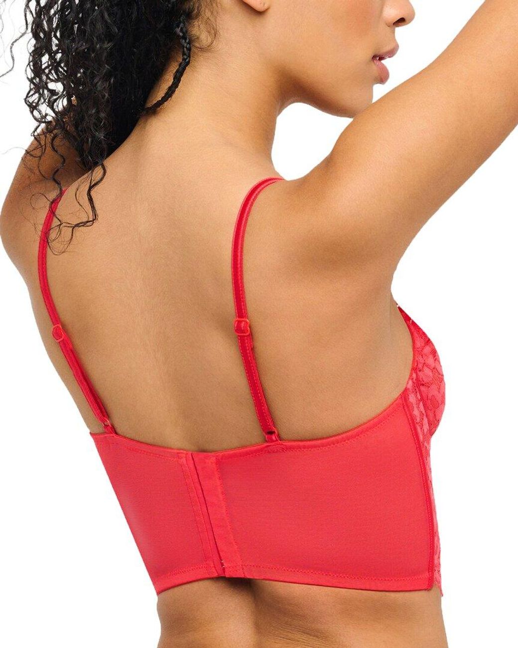 Cosabella Red Magnolia Longline Underwire Bra