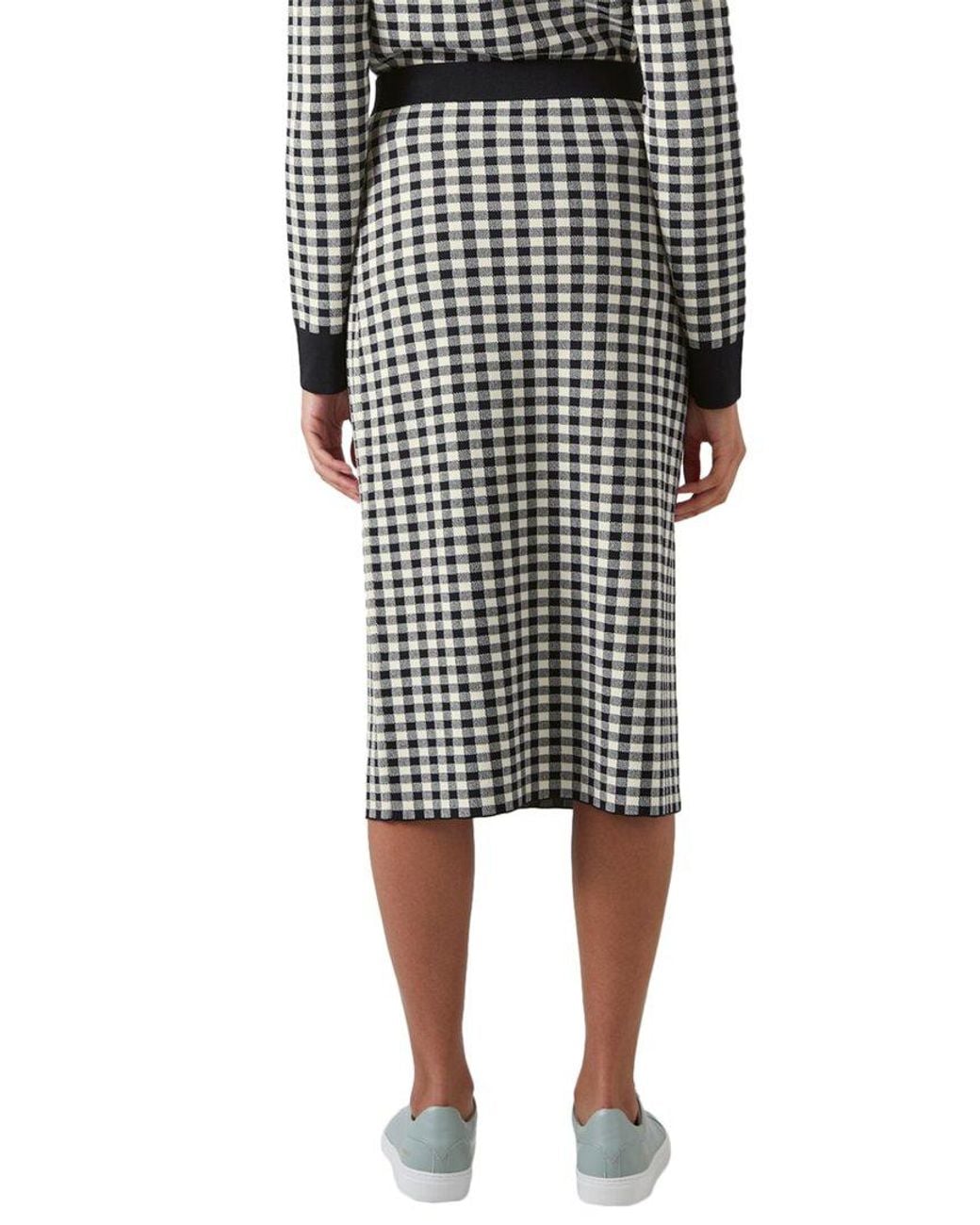L.K.Bennett Black Lea Skirt