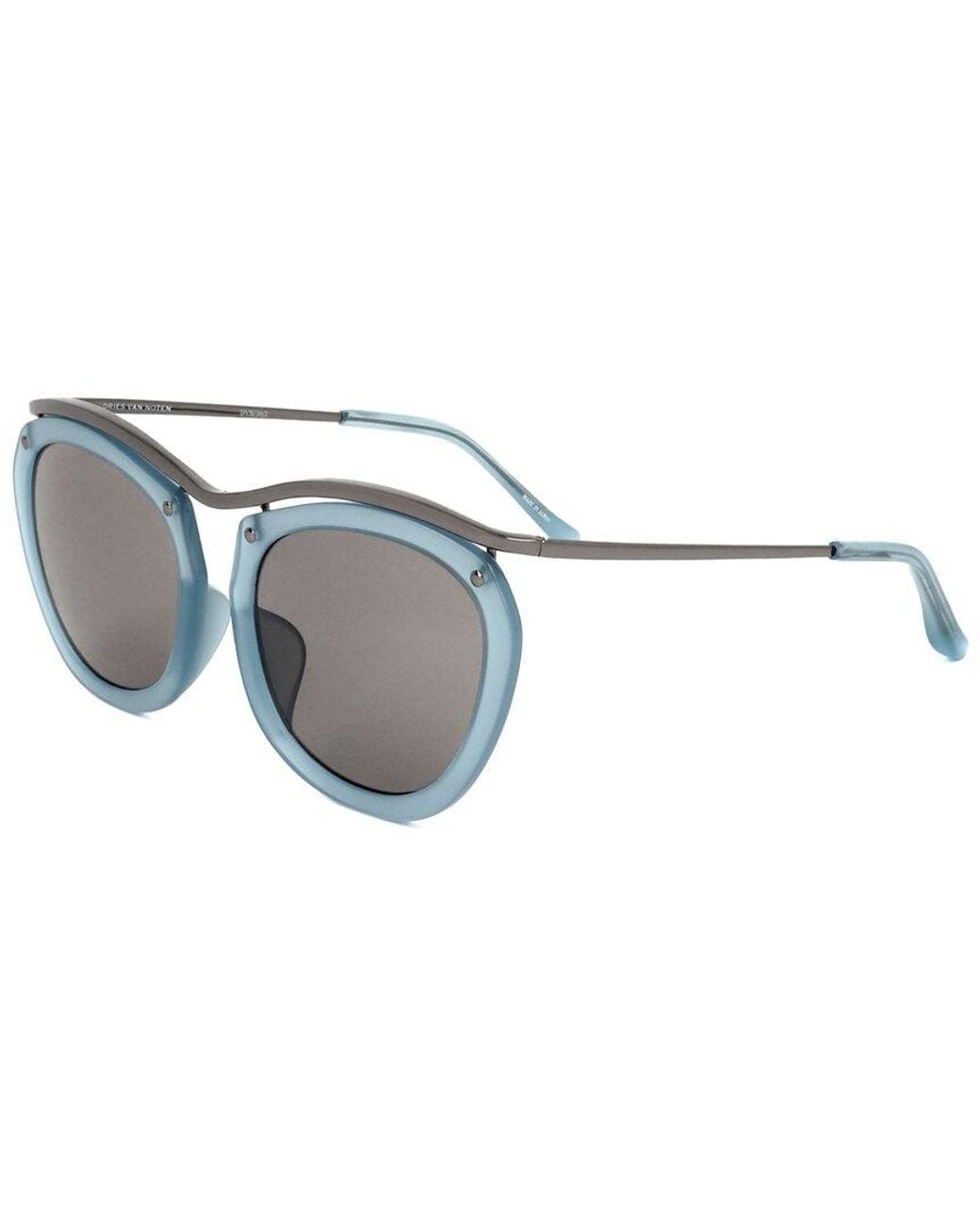 Linda Farrow Blue Dvn50l 51mm Sunglasses