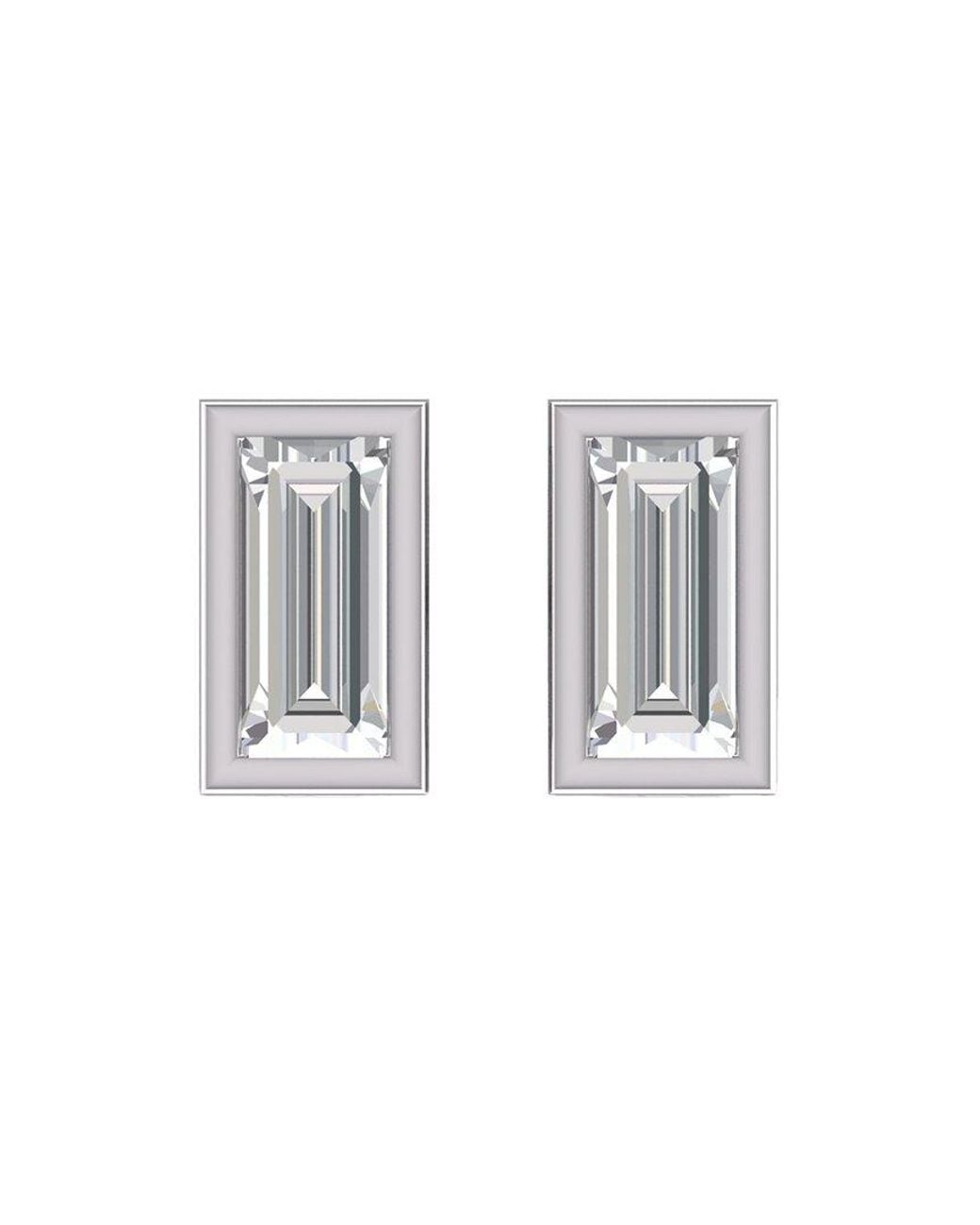 Lab Grown Diamonds White 14k 0.25 Ct. Tw. Lab Grown Diamond Earrings