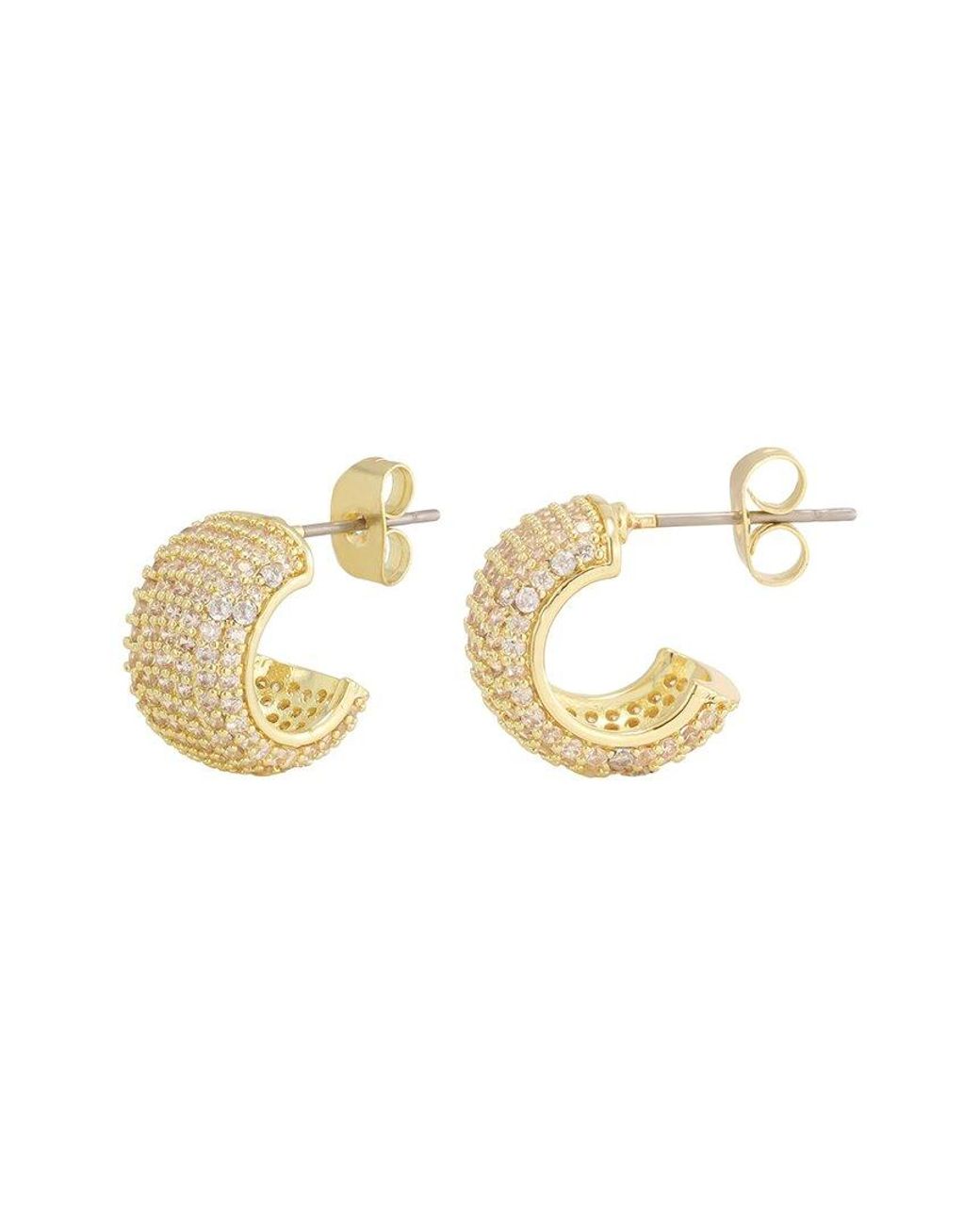Adornia Metallic 14K Plated Earrings