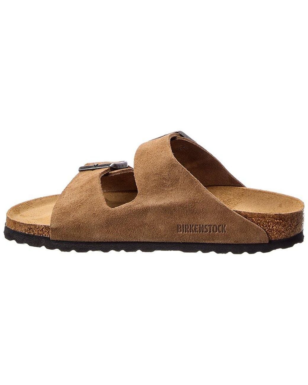 Birkenstock Brown Arizona Narrow Suede Sandal
