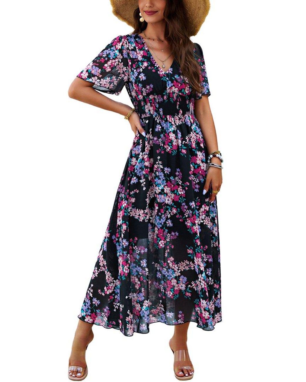Kayla Paris Blue Maxi Dress